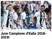 Bóng đá - Juventus vô địch sớm Serie A, báo châu Âu nể phục “thợ săn cúp” Ronaldo