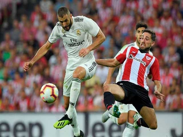 Real Madrid - Bilbao: Thế trận đôi công quyết liệt (H1)