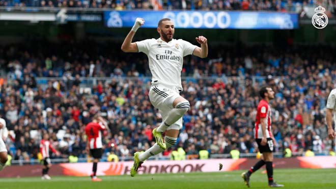 Chấm điểm siêu sao vòng 33 La Liga: Benzema &#34;bung lụa&#34;, lu mờ Messi - 1