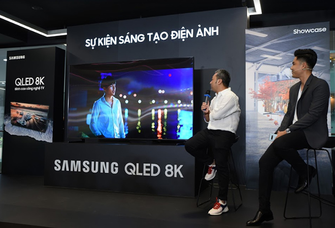 Đạo diễn Quang Dũng chia sẻ chuyện hậu trường trên Samsung TV QLED 8K đắt giá nhất thế giới - 3