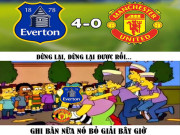 Tranh vui - Thua tan nát trước Everton, MU đang xa dần top 4