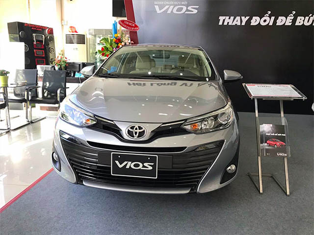 Bảng giá xe Toyota Vios 2019 lăn bánh - Hỗ trợ mua xe trả góp lãi suất chỉ từ 3.99%