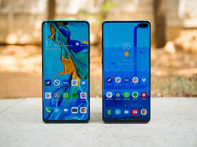 Samsung Galaxy S10+ vượt mặt Huawei P30 Pro về tốc độ