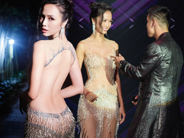 Clip: Cường Seven bất ngờ tỏ tình Vũ Ngọc Anh trên sàn catwalk