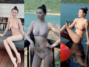 Thời trang - &quot;Mỹ nữ Vũng Tàu đi xe 70 tỷ&quot; mặc bikini khoe đường cong đẹp như vẽ