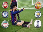 Bóng đá - Messi là &quot;hung thần&quot; của Ngoại hạng Anh: MU hay ai là nạn nhân &quot;khổ&quot; nhất?