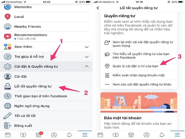 2 cách ngăn chặn Facebook theo dõi vị trí