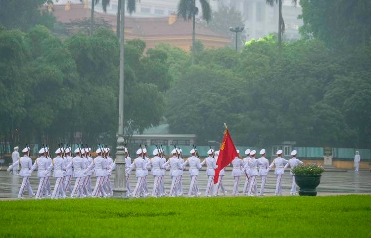 Lễ thượng cờ rủ quốc tang Đại tướng Lê Đức Anh - 2