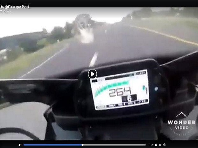 Chơi trò chơi tốc độ lên tới 264 km/h, nam biker tử vong tại chỗ