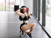 Làm đẹp - &quot;Nữ hoàng phòng gym Hà thành&quot; dạy cách trị &quot;eo vuông&quot;