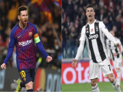 Bóng đá - Messi tỏa sáng &amp; nỗi buồn Ronaldo: Vua Cúp C1 đổi chủ, Giày vàng trao tay