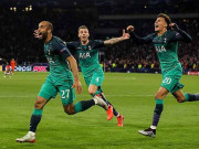 Bóng đá - Kinh điển Ajax - Tottenham: Hiệp 2 cổ tích, nước mắt hạnh phúc của &quot;tướng quân&quot;