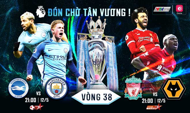 Hồi hộp chờ tân vương Ngoại hạng Anh: Man City hay Liverpool? - 1