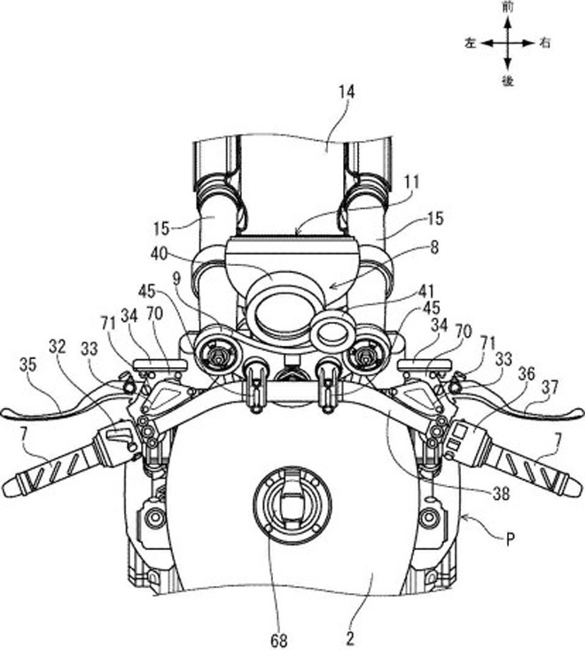 Lộ hình ảnh bằng sáng chế mẫu xe cafe racer mới của Honda - 2