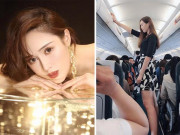 Bạn trẻ - Cuộc sống - Hot girl Trung Quốc biến mọi chàng trai đứng cạnh thành tí hon nhờ chiều cao cực &quot;khủng&quot;