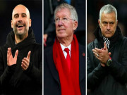 Bóng đá - Tin HOT bóng đá tối 11/5: Pep và Mourinho vẫn thua xa Sir Alex