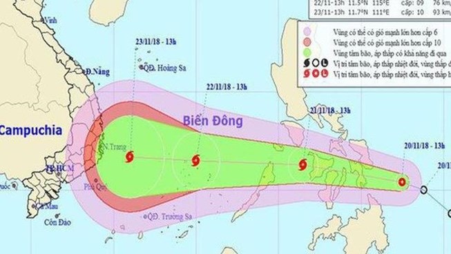 Sẽ có 10-12 cơn bão, áp thấp nhiệt đới trong năm 2019 - 1