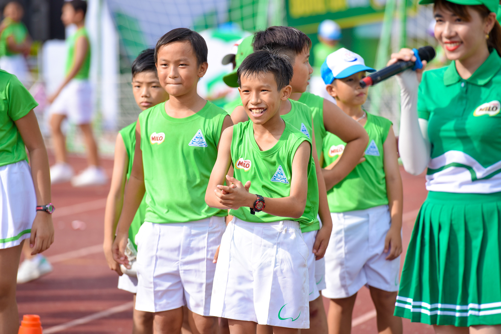 Màn đồng diễn thể dục của hơn 6000 học sinh xác lập kỷ lục Việt Nam - 8