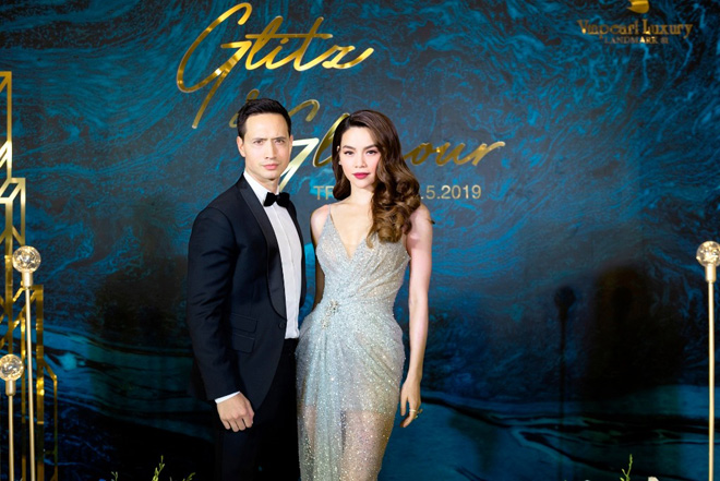 Hồ Ngọc Hà, Kim Lý sánh đôi trong đêm tiệc thượng lưu tại khách sạn cao nhất Đông Nam Á - 1