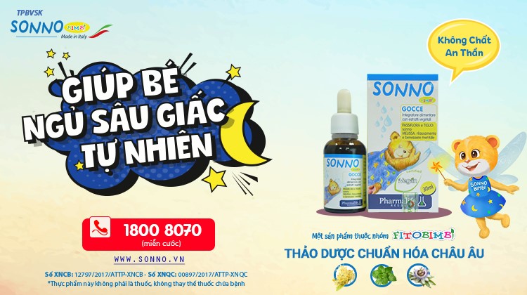 Trẻ khó ngủ, quấy đêm: Giải pháp từ Sonno Bimbi - 4