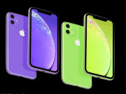 Dế sắp ra lò - iPhone XR2 với màu xanh lá cây và hoa oải hương sẽ trông ra sao?