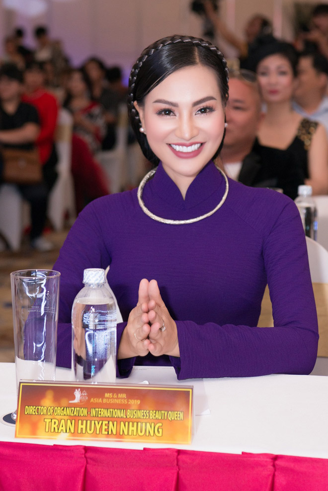 CEO Trần Huyền Nhung công bố dự án Ms & Mr Asia Business 2019 - 1