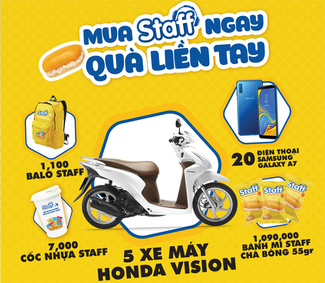 Khuyến mại lớn chưa từng có cùng Staff - 1