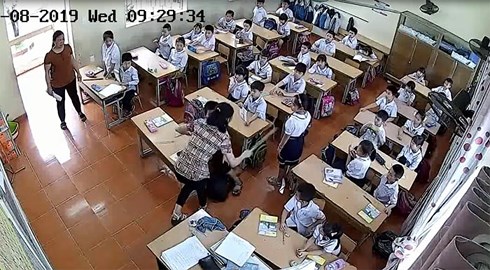 Cô giáo ở Hải Phòng đánh nhiều học sinh tới tấp đã khóc, xin lỗi - 1