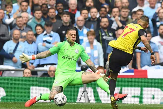 Rực lửa Man City vô địch FA Cup: Hoàn tất &#34;cú ăn 3&#34;, MU phải nể - 1