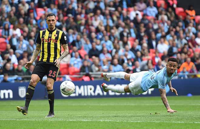 Rực lửa Man City vô địch FA Cup: Hoàn tất &#34;cú ăn 3&#34;, MU phải nể - 4