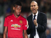 Bóng đá - Real căng thẳng: Vì Pogba, Zidane mâu thuẫn &quot;ông trùm&quot; Perez bỏ sang PSG?