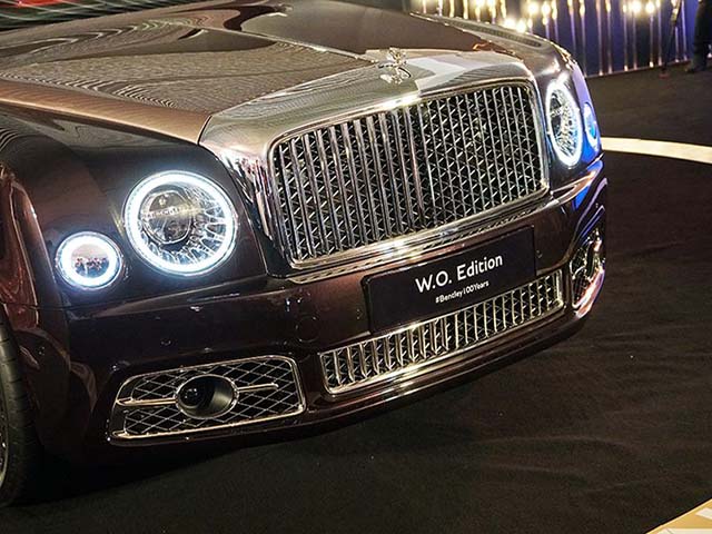 Chào sân các đại gia Hồng Kông, Bentley Mulsanne W.O. Edition có giá hơn 18 tỷ VNĐ