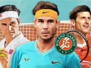 Thể thao - Kết quả tennis giải Roland Garros 2019 - đơn nam