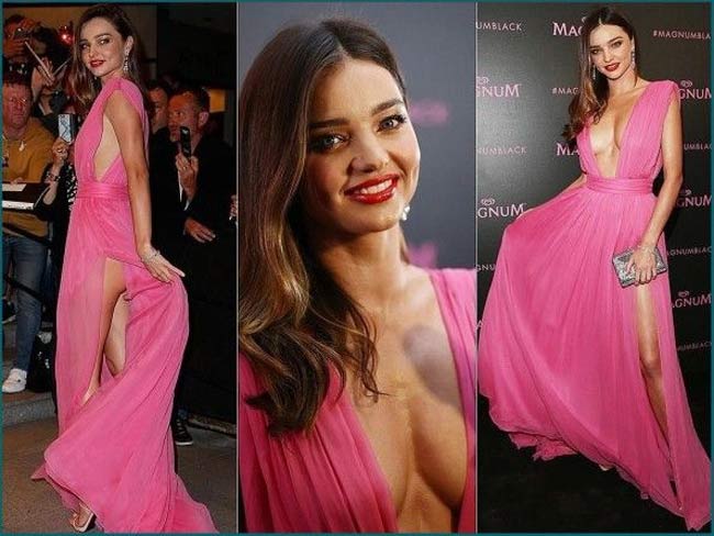 Miranda Kerr vô cùng tự tin và duyên dáng với màn tung váy lộ vòng 3 tuyệt mỹ.