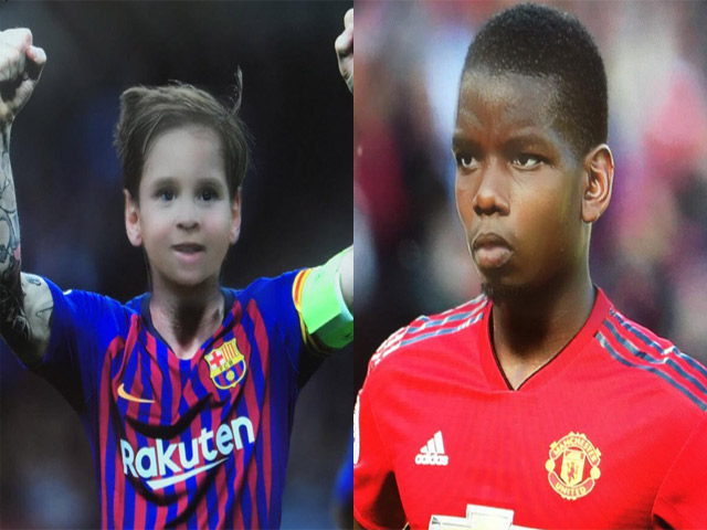 Lộ diện hình ảnh ”trẻ trâu” của các ngôi sao bóng đá thế giới