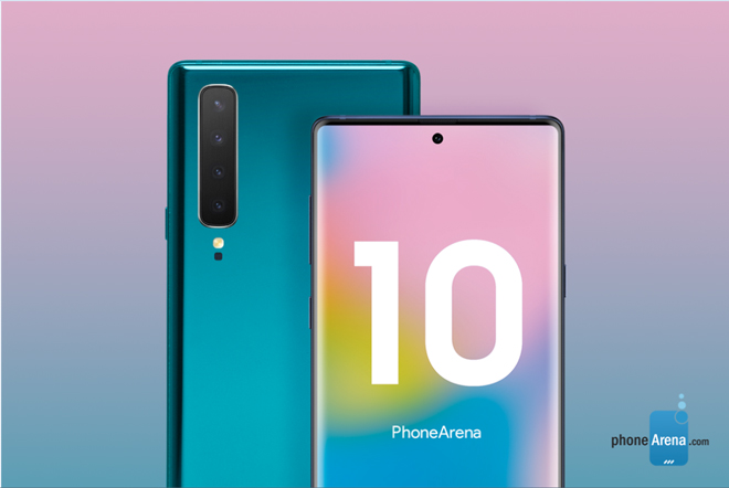 Galaxy Note 10 sẽ có ngoại hình gây tranh cãi - 1