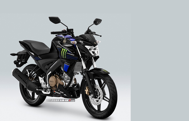 Sau Exciter 150, Yamaha mang bộ tem Monster Energy MotoGP lên naked bike Vixion - 2