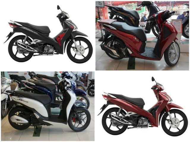 Bảng giá xe máy Honda tháng 6/2019: Xe ga đồng loạt giảm mạnh