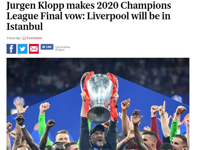 Liverpool vô địch Cúp C1: Nhờ “điềm lành Istanbul”, sẽ lại vào chung kết 2020? - 1