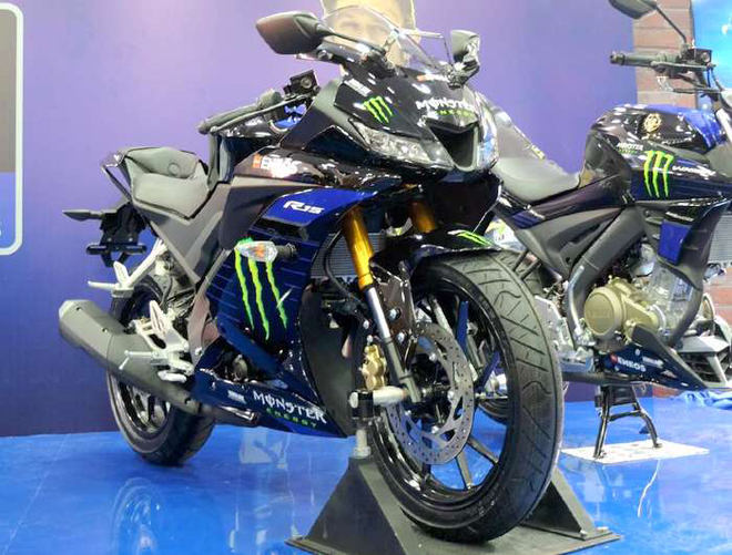 Yamaha YZF-R15 Monster Energy MotoGP 2019 trình làng châu Á, sớm về Việt Nam? - 1