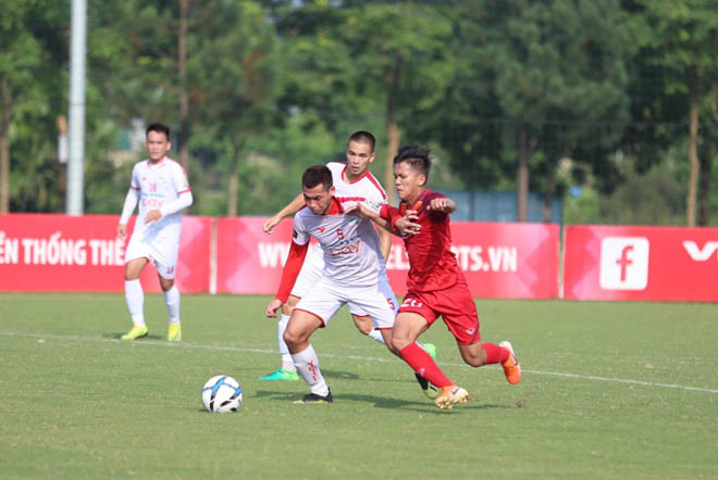 U23 Việt Nam - Viettel: Tấn công dồn dập, may mắn ngoảnh mặt - 1