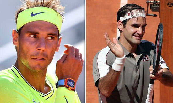Federer đánh bại &#34;Bò tót&#34; ở Roland Garros: Mỹ nhân &#34;gieo sầu&#34; Nadal - 1
