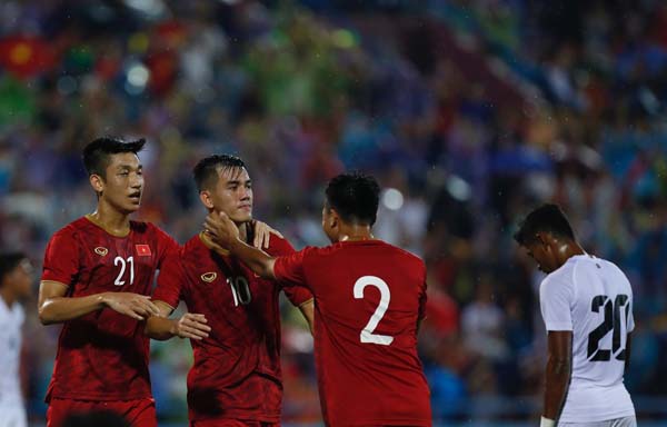 Chi tiết U23 Việt Nam - U23 Myanmar: Martin Lò suýt lập siêu phẩm (KT) - 20