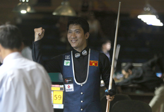 “Vua cơ điên Việt” lập 2 kỷ lục, muốn đấu “Phù thủy bi-a” Reyes ở SEA Games - 1