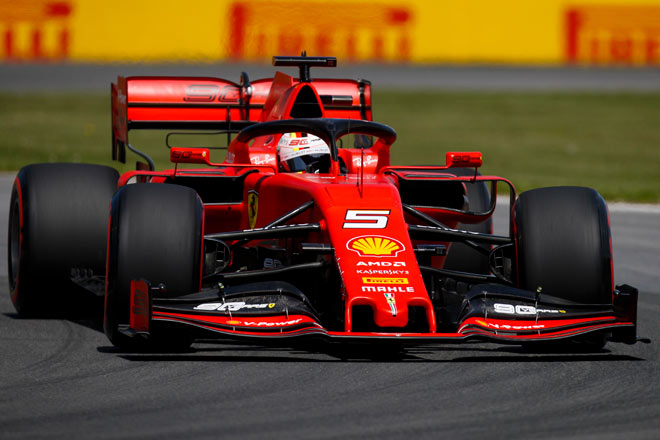 Đua xe F1: Đua phân hạng Canada GP: Vettel đoạt pole “thần thánh”, Ferrari đã trở lại ? - 2