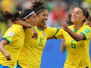 Bóng đá - Brazil - Jamaica: Điệu Samba tuyệt hảo, hat-trick đẳng cấp (World Cup nữ)