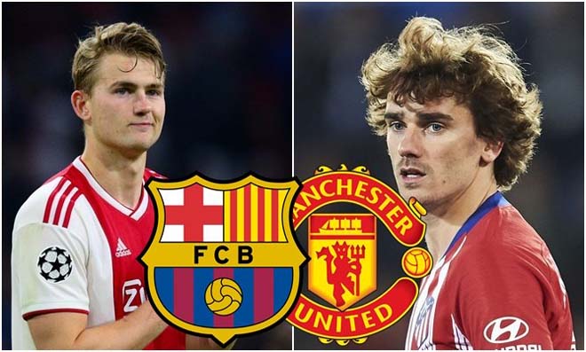 MU săn sao: &#34;Trâu chậm uống nước đục&#34;, coi chừng hụt cả Griezmann - De Ligt - 2