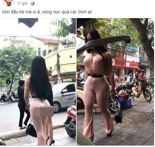 Thời trang như vừa &#34;tẩu thoát sau vụ đánh ghen&#34; của cô gái gây sốt - 4