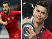 Bóng đá - Clip triệu view: Ronaldo &quot;lườm&quot; đàn em vì mất giải hay nhất Nations League