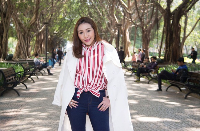 Sabrina Ho, sinh năm 1990. Cô là một trong 17 người con của ông trùm sòng bài Stanley Ho. 